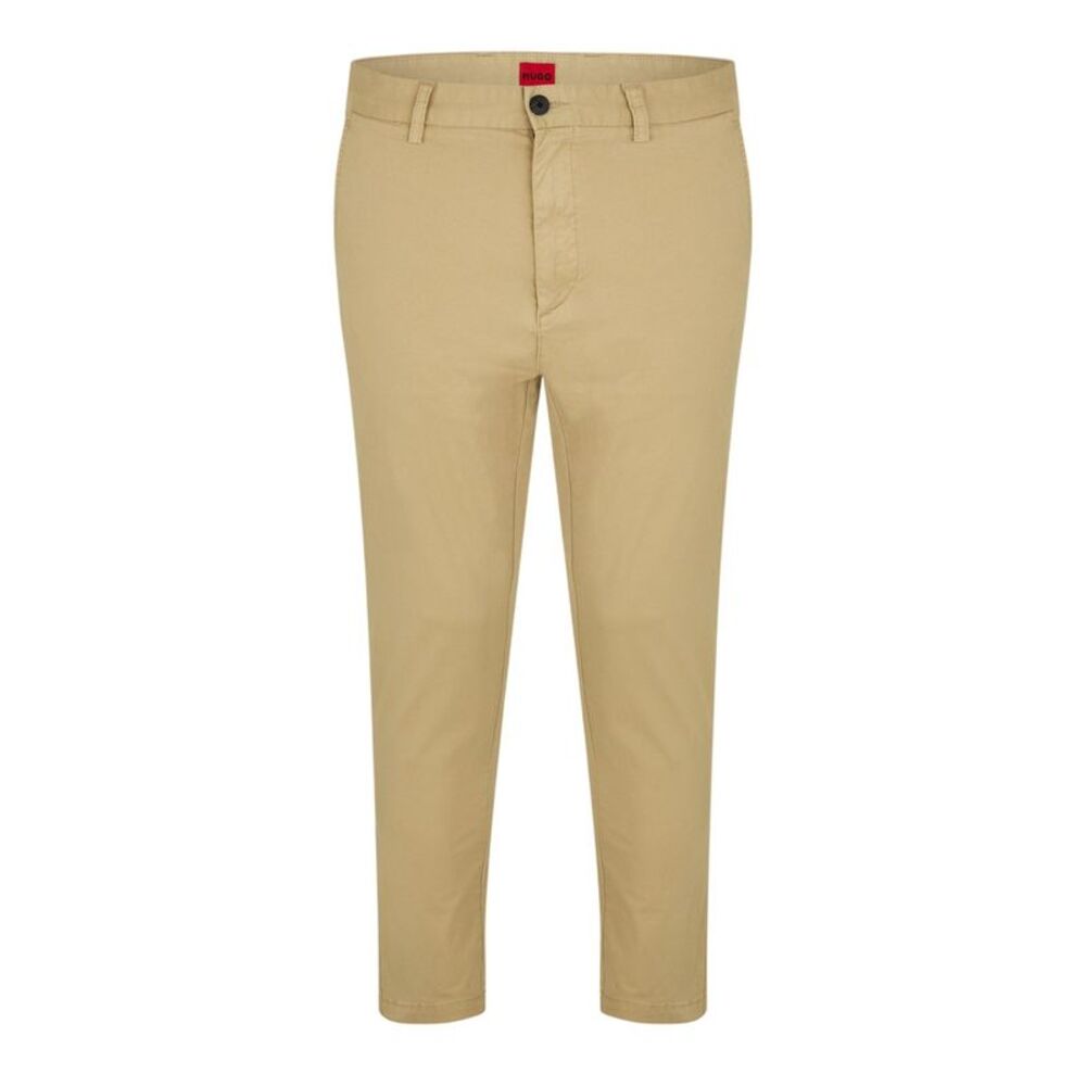 Hugo Mens Jimi Straight Chinos / Medium Beige